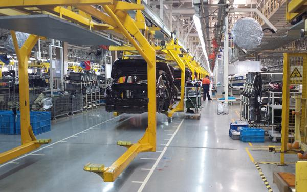 Ligne d’assemblage automobile