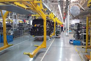 Ligne d’assemblage automobile